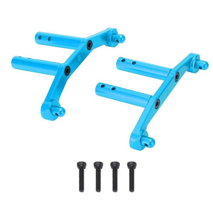 Yctze Remplacement de Colonne de Coque de Voiture RC, Pilier de Montage sur Poteau en Plastique et en Fer, Pilier à Broches R avec Conception en Fer en Plastique, Idéal pour Voiture Télécommandée
