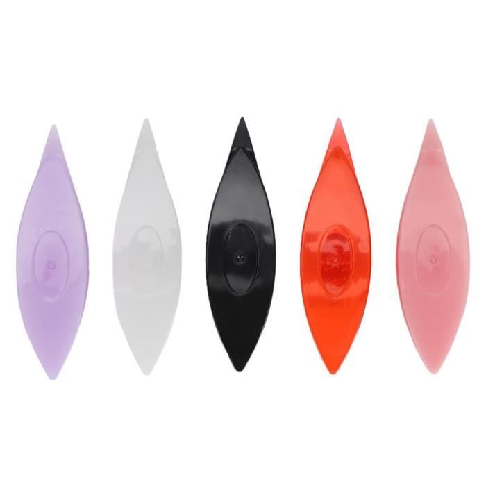Kit 5 Navettes De Frivolité Colorées - Plastique - Pour Dentelle à La Main DIY - Taille 8 Cm - 9