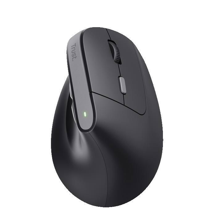 Souris Ergonomique Sans Fil - TRUST - Bayo II - Réduction Tensions Poignet - Capteur Précis - Bureau & Télétravail