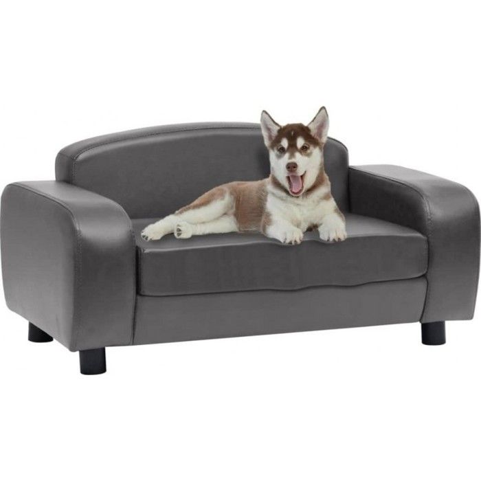vidaXL Canapé pour Chien 80x50x40 cm Similicuir