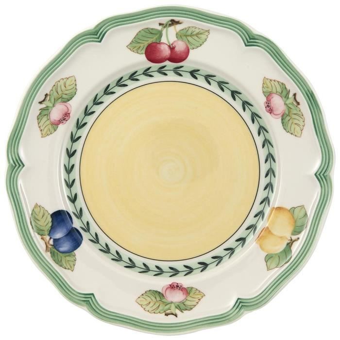Villeroy & Boch Assiette à dessert French Garden Fleurence (10-2281-2640), vaisselle de table classique en Porcelaine, 1 Assiette