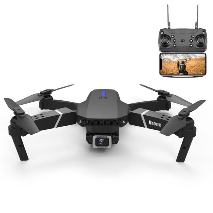 Drone Double Caméra 4K Radiocommandé 360° - YONIS Noir