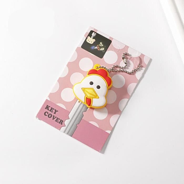 Mini Porte-monnaie En Silicone Avec Porte-clés Et Motif Animaux - Coloré - Neuf Avec étiquettes