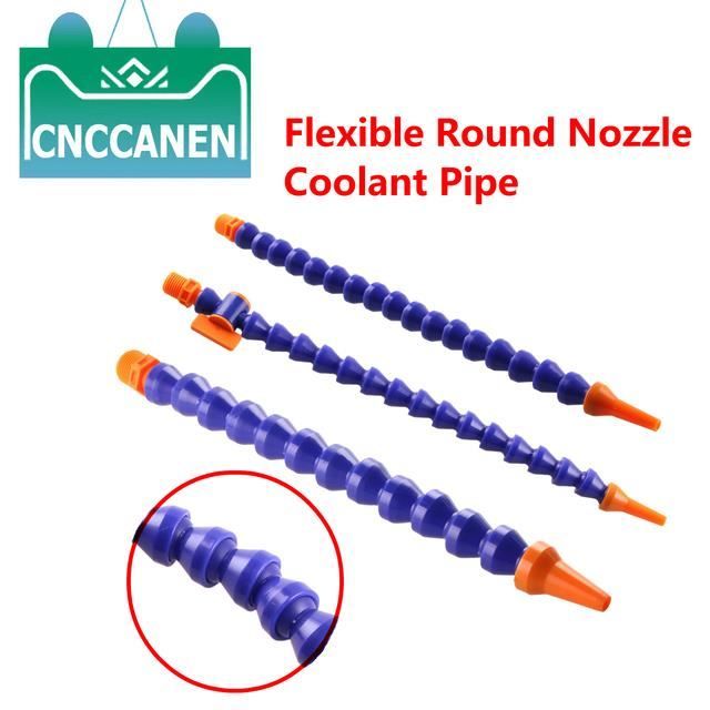 Tuyau De Refroidissement Flexible 1/4" Avec Interrupteur - 30 Cm, Plastique, Pour Tours, Fraiseuses, CNC