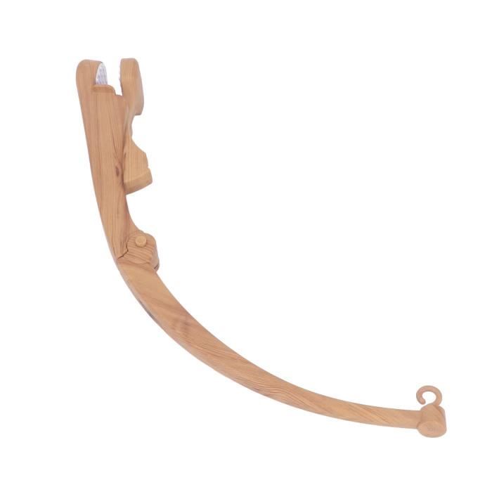 Support Mobile Bras Lit Bébé Réglable – Porte Mobile Décoration Jouets – Fixation Sans Vis