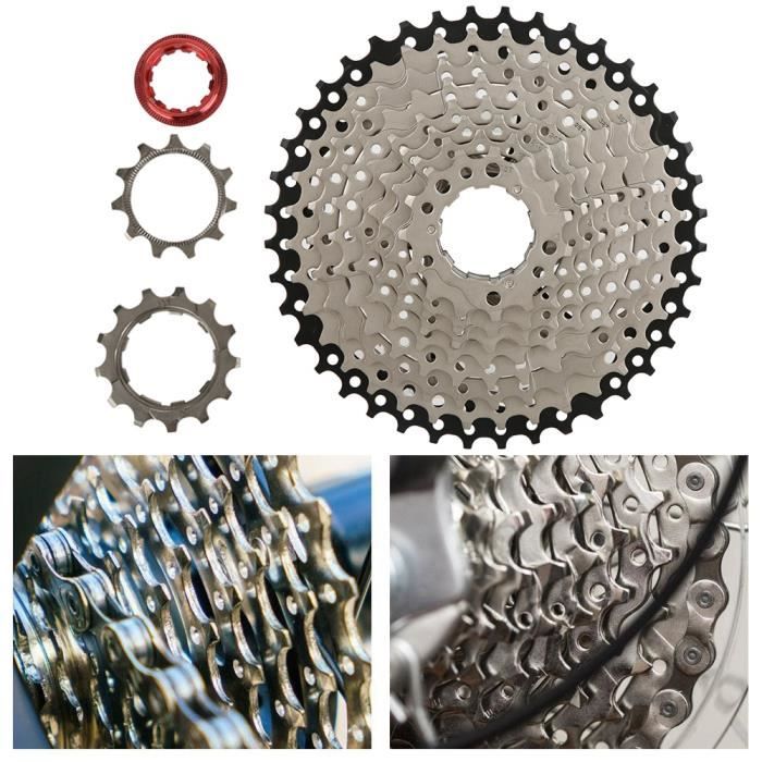 Roue libre de v lo 10 vitesses 11 40T en acier pour VTT ZJCHAO