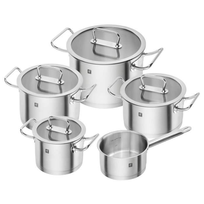 3-pcs, Ensemble De Casseroles, Argent - Zwilling/staub
