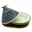 Elite Décoratif Tajine Ethnique Tunisien Marocain Céramique Grand 0311201100-1