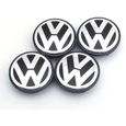 4X CENTRES DE ROUE VW caches moyeu jante alu 65mm emblème VOLKSWAGEN-1