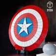 LEGO® Marvel 76262 Le Bouclier de Captain America, Maquette Avengers pour Adultes avec Marteau de Thor-1