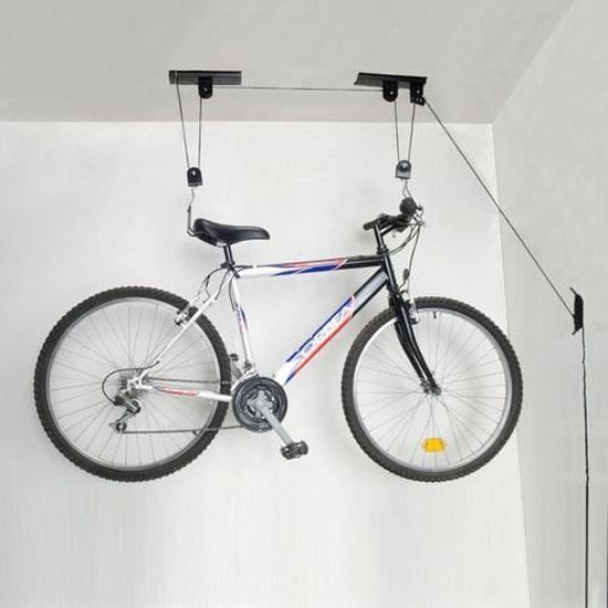 Support Pour Velo Plafond Poulie Achat Vente Boite A Outils Support Pour Velo Plafond Pou Cdiscount
