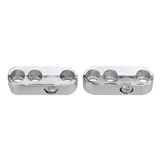 Lot De 12 Séparateurs Fils Bougie - Pour Câbles 7mm Et 8mm - Plastique Noir - Avec Clé De Montage