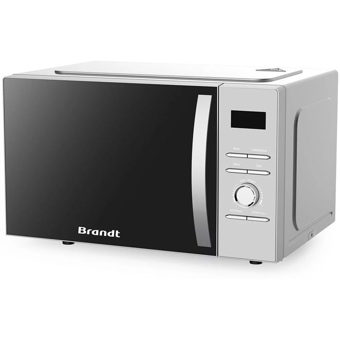 Brandt Microondes + grill 25l 850w silver ge2524bgm Cdiscount — free download
