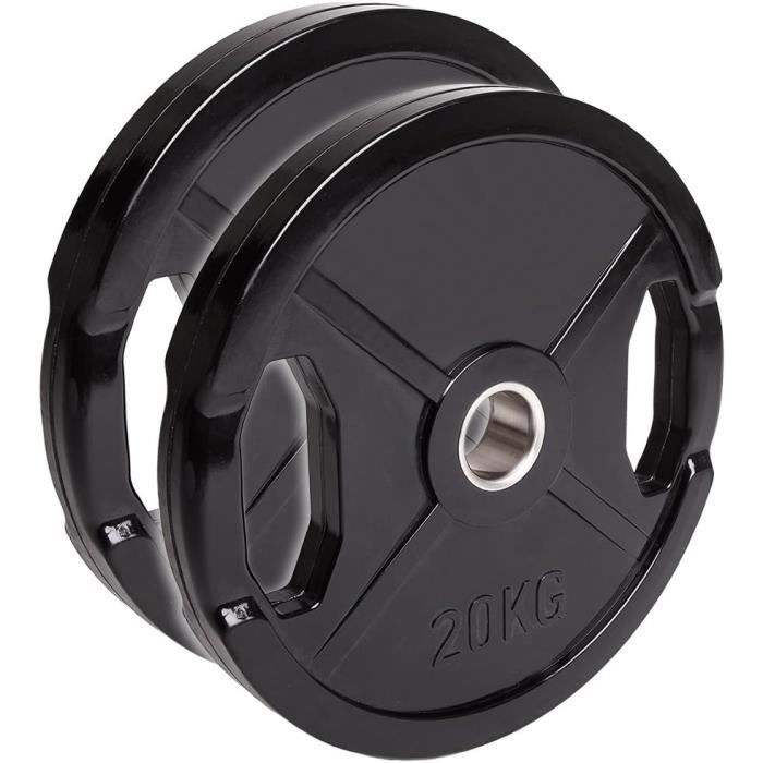 Disque Haltère Fractionnaire 0,25 Kg Comphic - Caoutchouc, Diamètre Intérieur 35 Mm, Vert