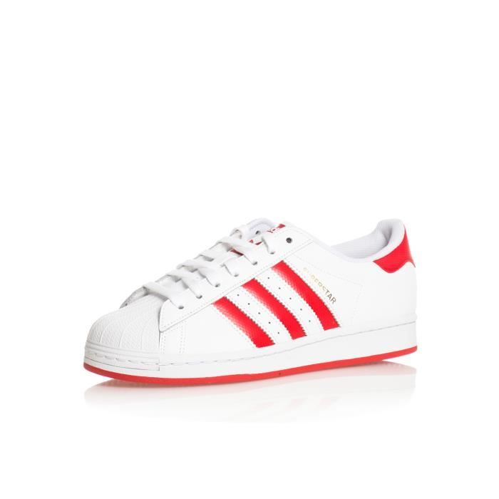 Adidas superstar sales Blanc homme