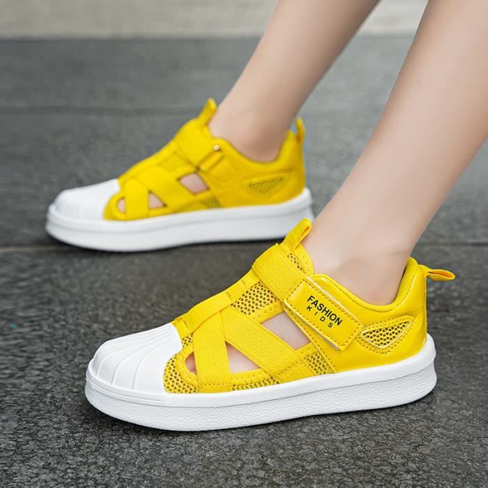 Chaussure jaune fille deals
