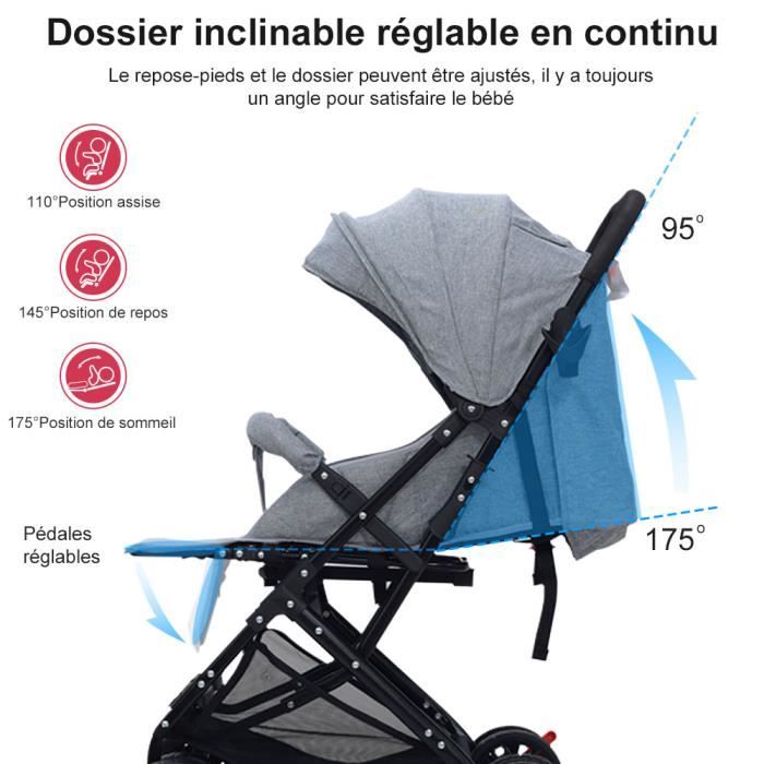 Poussette canne suspension on sale