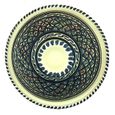 Elite Décoratif Tajine Ethnique Tunisien Marocain Céramique Grand 0311201100-2