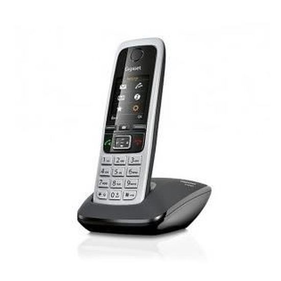 Gigaset C430 Téléphone numérique sans fil Noir/Gris 