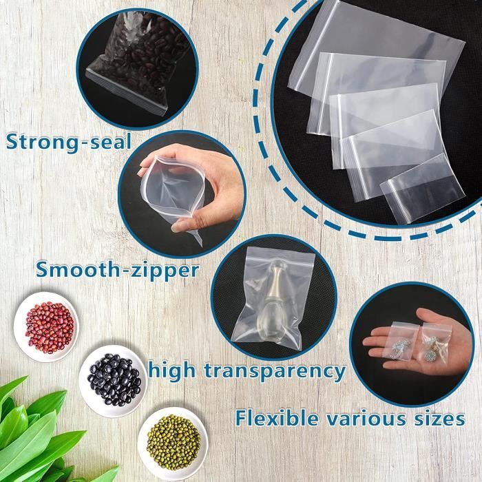 Sacs Alimentaires Et Pour Sandwichs Huruirui 900pcs Sachet