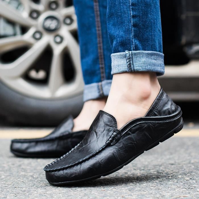 Slip shop homme cuir