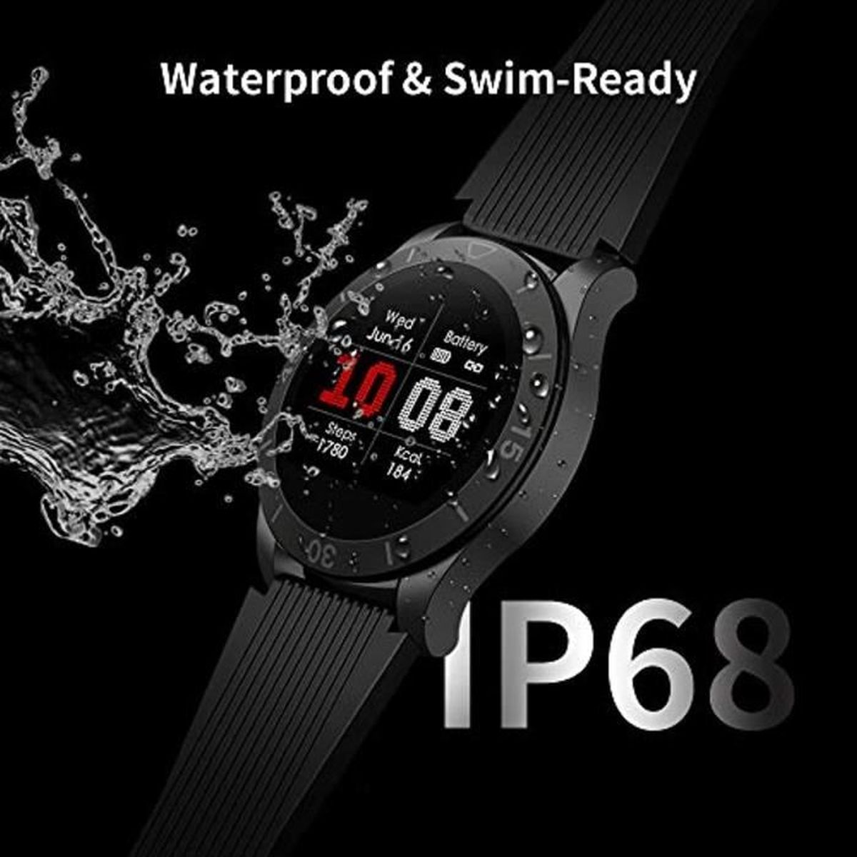 TOTOBAY Montre Connectée Smartwatch, Bluetooth Montre Sport avec Moniteur  de fréquence Cardiaque Compteur de Calories 9 Modes Sporti - Cdiscount  Téléphonie