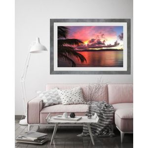 HIMEETIME® 2x Cadre Photo A4 21x29,7 cm en Aluminium Argenté, 21x29,7 cm Cadres de Posters Convient pour La Décoration Murale ou L'affichage de Galerie