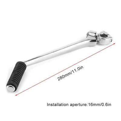 Pédale Kickstarter Dirt Bike Levier De Démarrage Moto 16mm - Pour PIT PRO Trail Dirt Bike 150-250cc - Longueur 280mm Accessoire Moto Cross