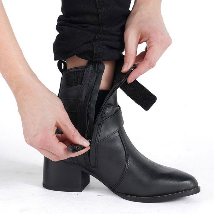 Demi bottes Moto AGATE MOTOBLOUZ femme Noir Cdiscount Auto