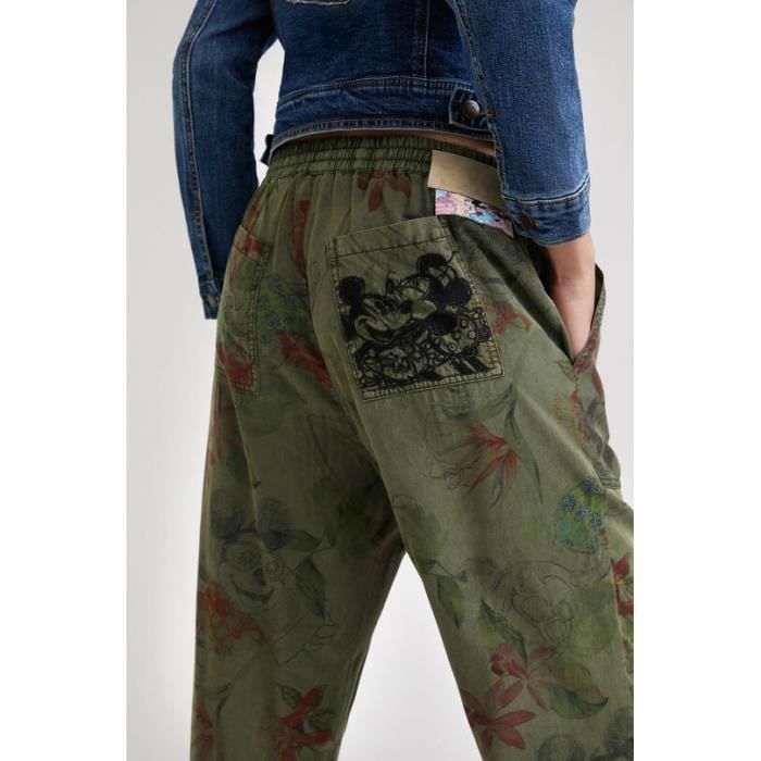 Pantalon desigual clearance