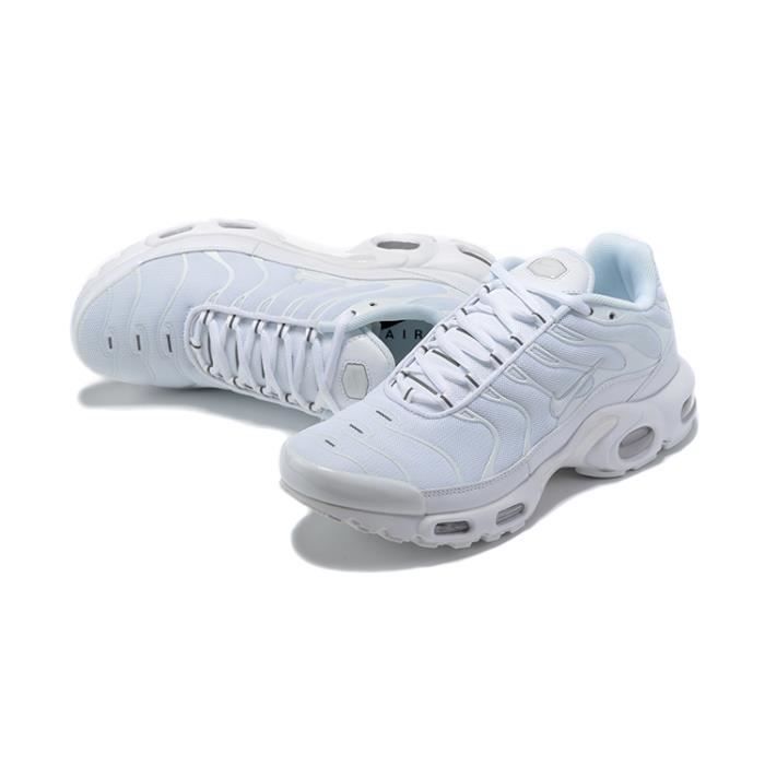 Baskets NIKEEEs-Air-tn Plus 3 8909-304 Hommes et Femmes Blanc Sz