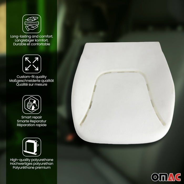 Mousse D'assise Avant Pour Fiat Doblo 1 - Référence DA00182 - Couleur Beige - Neuf Sous Emballage