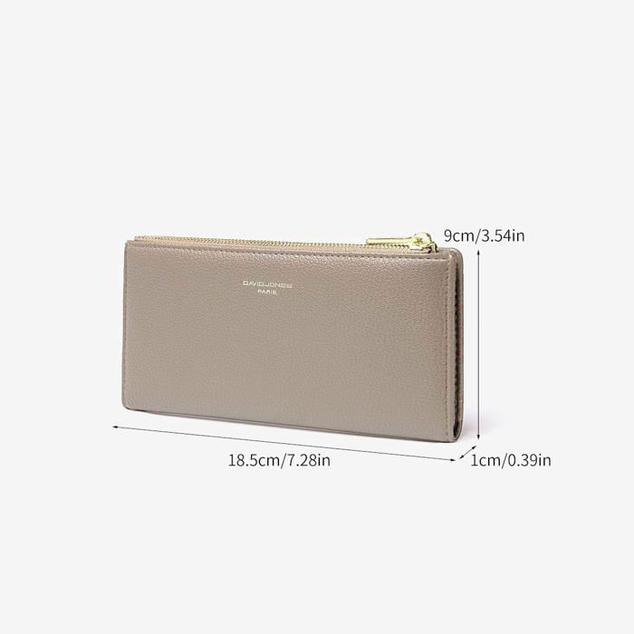 Porte-cartes Long Pour Femme En Simili Cuir De Qualité - Marque NOVAGO, Neuf Sans étiquette
