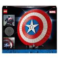 LEGO® Marvel 76262 Le Bouclier de Captain America, Maquette Avengers pour Adultes avec Marteau de Thor-5