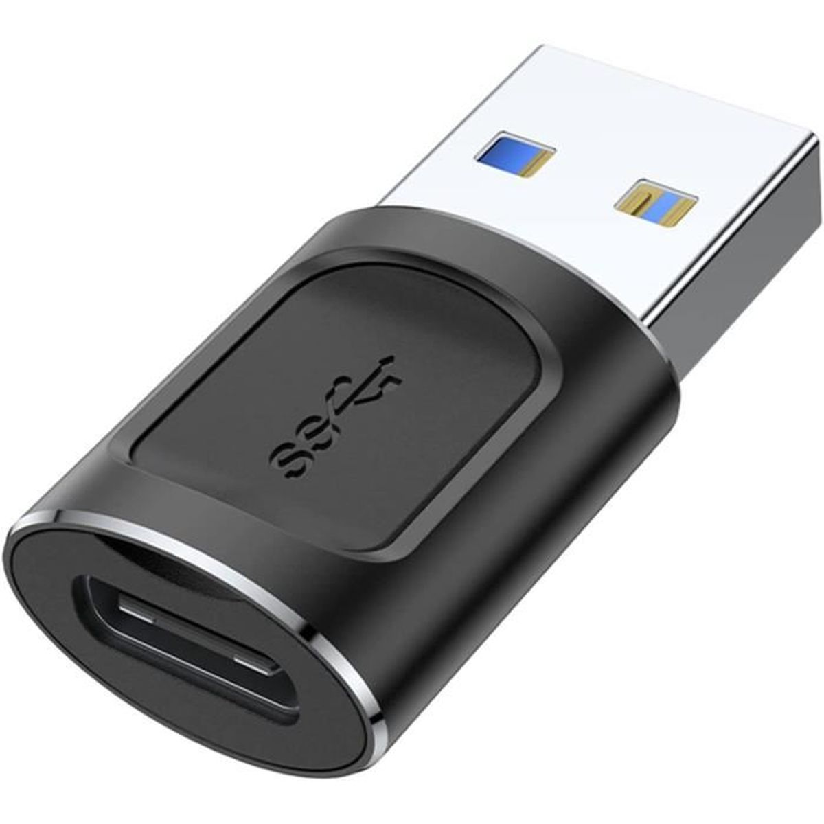 Adaptateur USB C Femelle vers USB Mâle, Connecteur Câble Chargeur Type C, Adaptateur USB Type C