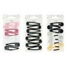 BEAUTÉ LIVE Barrettes à cheveux clic clac en modèle moyen x8