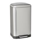 KITCHEN MOVE Poubelle à pédale GREENWICH - 40L - Inox avec seau