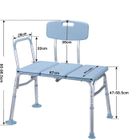 YUENFONG Siège de baignoire pour personnes âgées - Réglable en hauteur- Antidérapant, avec dossier et accoudoirs, de bain jusqu'à 150 kg