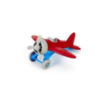 Avion miniature Green Toys modèle simple rouge pour bébé de 12 mois et plus