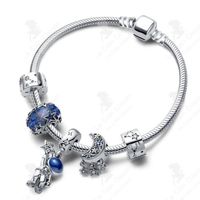 LCC® Bracelet en argent sterling S925 atmosphère de mode exotique cadeau de vacances simple chaîne géométrique pour femmes