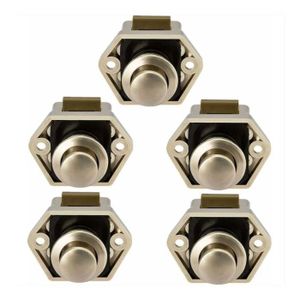 Loquet De Porte Camping-Car Acier Inoxydable Robuste Avec 2 Clés – Parfait Pour Caravane, Remorque & Utilitaire