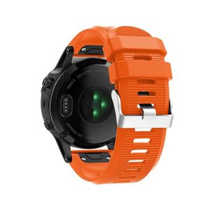 22mm for Fenix 5 6 Orange Bracelet De Montre Intelligent En