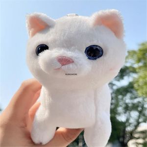 PELUCHE Chat blanc 9CM - Stuffed Toy , NEW 11CM Lover Kawa