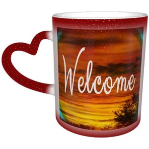 Coffret Tasses (x4) En Grès Vert, Beige, Rouge Et Gris RAMATUELLE