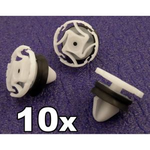 10x Clips de Fixation Clips de Finition pour Opel Nissan Renault