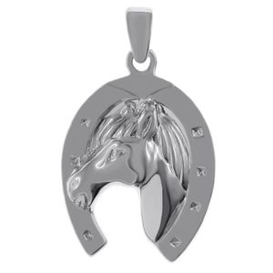 Acheter 8 pièces pendentifs à breloque pour Bracelets tête de cheval