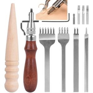 Ahlsen DIY 4 mm – 1/2/4/6 Zinken mit Diamant, Leder, Metall, DIY, Nähen