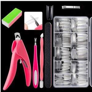 Modelones Capsule Americaine Ongle, 500Pcs Faux Ongles, 4 In1 Colle Faux  Ongles,Lampe Uv Ongles Gel, Ongle Gel Kit Complet, Gummy Base,kit manucure  kit Ongle Pose Americaine Pour Nail Art DIY
