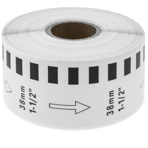 bobine QL-560 QL-570 QL-580N QL-1060N 25 X Nouveau Rolls 62 mm x 100 mm étiquettes Rouleau
