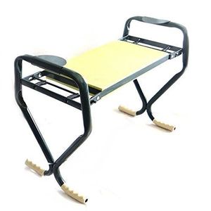 TABOURET PLIABLE AGENOUILLOIR JARDIN SIEGE PORTABLE AIDE POUR BRICOLAGE REGLABLE